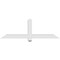Ekena Millwork Eugene Architectural Grade PVC Gable Bracket, 60"W x 20"H x 4"D x 4"F, 8/12 Pitch GBP060X20X0404EUG00 - alternate 3